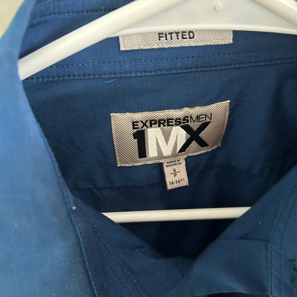 Lot of 1MX Express Extra Slim Fit, Fitted, Modern Fit Dress Shirts Button Up👕 - Picture 6 of 6